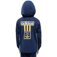 Sweat Zippé Marine Garçon Adidas Hoodie vue 2