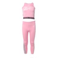 Ensemble de Survêtements Rose Fille Reebok Animal Active pas cher