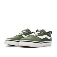 Baskets Verte Garçon Vans Ward Slip-on Suede vue 6