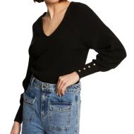 Pull Noir Femme Morgan MPANDA