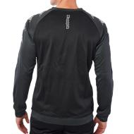 Sweat Training Noir Homme Kappa Parme vue 2