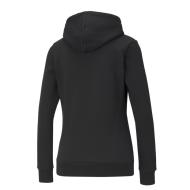 Sweat à Capuche Noir Femme Puma Logo Hoodie vue 2