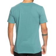 T-Shirt Bleu Homme Quiksilver Warpedframes vue 2