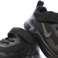 Baskets Noires Garçon Nike Wearallday vue 7