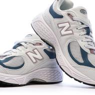 2002 Baskets Grises Clair Femme New Balance vue 7