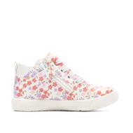 Baskets Blanc/Rose Fille Lulu Castagnette Lenaig Bottillon vue 2