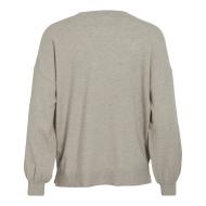 Pull Beige Femme Vila Comfy vue 2