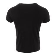 T-shirt Noir Homme Schott V Neck Jeff vue 2