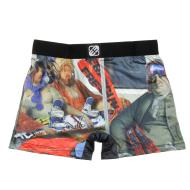 Boxer Noir/Gris Homme Freegun Art Attack Metro vue 2