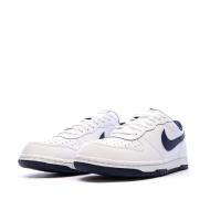 Baskets Blanches/Marines Homme Nike Big Nike Low vue 7
