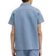 Chemise Bleu Garçon Jack & Jones Global vue 2