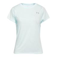 T-shirt Bleu Femme Under Armour Streaker pas cher