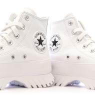 Baskets Blanches Femme Converse All Star Lugged A03705C vue 7
