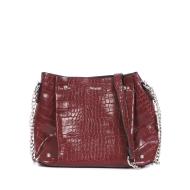 Sac à main Prune croco Femme Manoukian Shilo