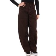 Jean Loose Marron Femme Monday Premium 1886F pas cher