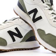Baskets Kaki/Blanches Homme New Balance 515 vue 7