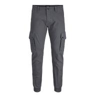 Pantalon Cargo Gris Homme Jack & Jones Warner 12167596 pas cher