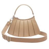 Sac à main Beige Femme Lacoste Small Runway pas cher