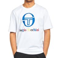 T-shirt Blanc Homme Sergio Tacchini Chiko pas cher