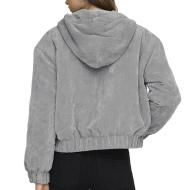 Veste Grise Femme Only Suva Corduroy vue 2