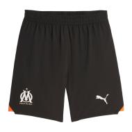 OM Short de Foot Noir Homme Puma 2023/24 pas cher