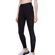 Legging Noir Femme Superdry Essential 78