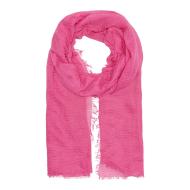 Foulard Rose Fushia Femme Only Fluffa pas cher