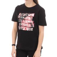 T-shirt Noir Femme Lee Cooper Orali
