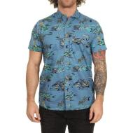 Chemisette Manches Courtes Bleu à Imprimés Homme O'Neill Tropical pas cher