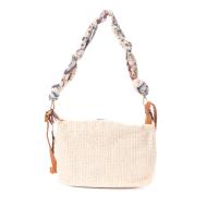 Sac à Main en paille Écru Femme Manoukian TROPIC vue 2
