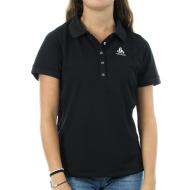 Polo Noir Femme Odlo Georgia pas cher