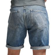 Short en jeans Bleu Homme Superdry Vintage vue 2
