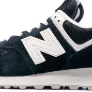Baskets Noir/Blanche Femme New Balance WL574 vue 7