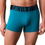 X3 Boxers Marine/Vert Homme Calvin Klein Jeans Trunk vue 2