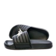 Claquettes Noir Garçon Kappa Nolesit pas cher