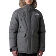 Parka Grise Homme The North Face Mcmurdo pas cher
