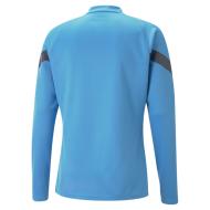 OM Sweat 1/4 zip Training Bleu Homme Puma 22/23 vue 2