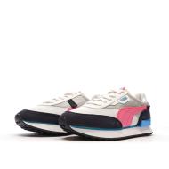 Baskets Noir/Rose Fille Puma Future Rider vue 6