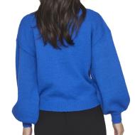 Pull Bleu Femme Vila Vichinti vue 2