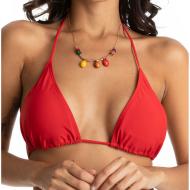 Haut de Bikini Rouge Femme Sun Project Triangle