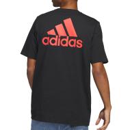 T-shirt Noir Homme Adidas HA7208 vue 2