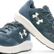 Chaussures De Running Bleu Homme Under Armour Charged Pursuit 3 Twist vue 7
