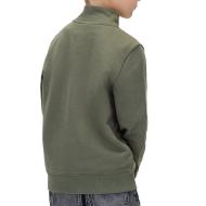 1/4 Zip Pullover Grün Jungen Calvin Klein Jeans Chest Ansicht 2