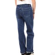 Jeans Loose Bleu Foncé Femme Monday Premium 1807 vue 2