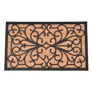 Tapis Extérieur Marron Luance 60x40cm Naturel 1401804 pas cher