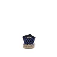 Espadrilles Damier Bleu/Noir Homme Ushuaia Dimitri vue 3