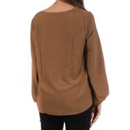 Blouse Marron Femme JDY Claudia vue 2