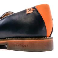 Mocassins Marine/Orange Homme CR7 Porto vue 7