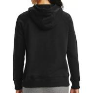 Sweat à capuche Noir Femme Under Armour Rival 1356317 vue 2