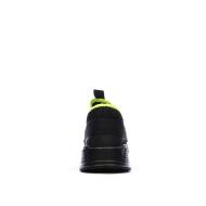 Baskets Noir/Jaune Homme Kaporal Dofino vue 3
